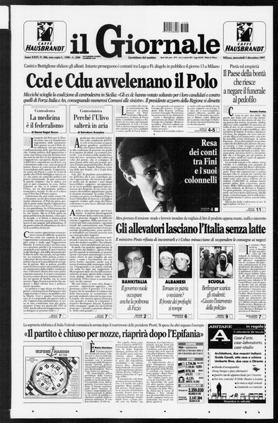 Il giornale : quotidiano del mattino